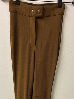American Apparel High-Waist Riding Pants — Stretch Nylon, Size S